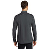 Port Authority Men's Graphite Dry Zone UV Micro-Mesh Long Sleeve Polo