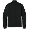 Port Authority Men's Deep Black Wearever Signature Double Pique 1/4-Zip