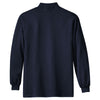 Port Authority Men's Navy Interlock Knit Mock Turtleneck