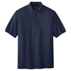Port Authority Men's Navy Extended Size Silk Touch Polo