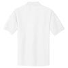 Port Authority Men's White Silk Touch Polo