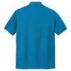 Port Authority Men's Blue Wake Diamond Jacquard Polo