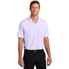 Port Authority Men's Bright Lavender City Stretch Flat Knit Polo