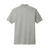 Port Authority Men's Deep Smoke Heather Cotton Blend Pique Polo