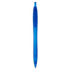 Bullet Translucent Blue Cougar Retractable Ballpoint Pen