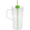 Logomark Lime Elliott 20 oz. Clear AS Travel Mug