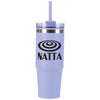 Logomark Purple Yesler 30 oz. Double Wall Steel/PP Liner Travel Tumbler