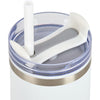 Logomark White Yesler 30 oz. Double Wall Steel/PP Liner Travel Tumbler