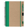 Sovrano Green Perth Notebook & Pen