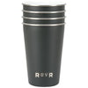 RovR Charcoal Pack of 4, 16 oz. Single Wall Beer Pints