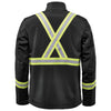 Stormtech Men's Black Orbiter Reflective Softshell