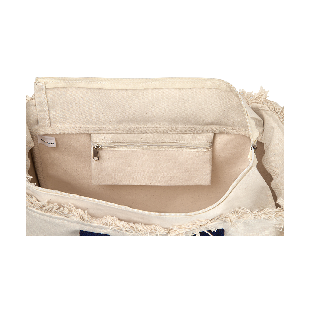 Logomark Natural Charlene Resort Cotton Tote