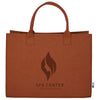 Logomark Brown Remy Recycled Gussetted Tote Bag