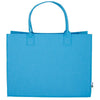Logomark Light Blue Remy Recycled Gussetted Tote Bag
