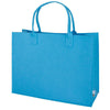 Logomark Light Blue Remy Recycled Gussetted Tote Bag