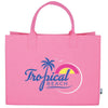Logomark Pink Remy Recycled Gussetted Tote Bag