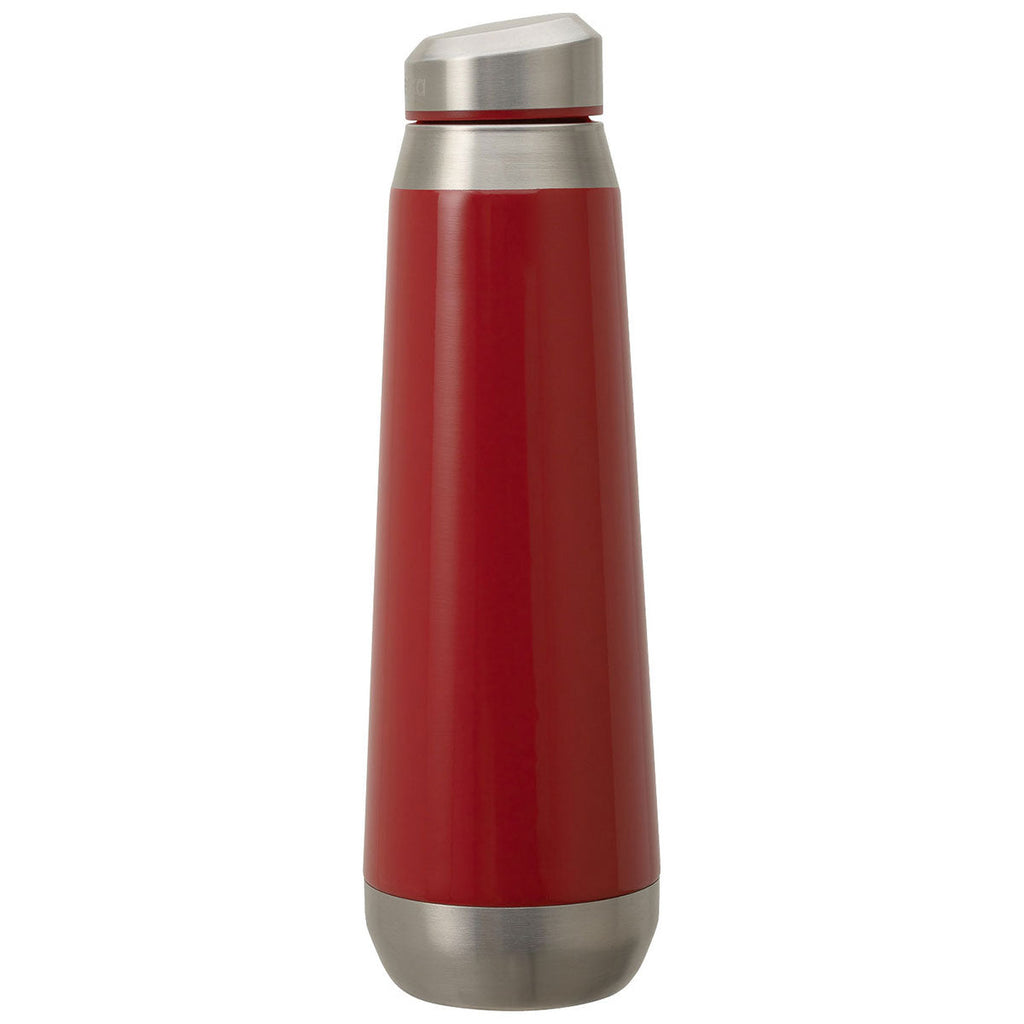 Perka Red Trevi 17 oz. Double Wall Stainless Steel Bottle
