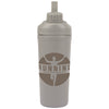 Logomark Grey Longden 26 oz. Double Wall, Stainless Steel Shaker Bottle