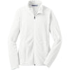 Port Authority Women's White Microfleece Jacket