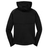 Sport-Tek Women's Black Tech Fleece Full-Zip Hooded Jacket