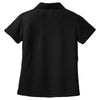 Sport-Tek Women's Black Dri-Mesh V-Neck Polo