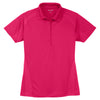 Sport-Tek Women's Pink Raspberry Dri-Mesh Pro Polo