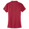 Port Authority Women's Rich Red Diamond Jacquard Polo