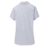 Port Authority Women's Light Grey Digi Heather Performance Polo