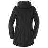 Port Authority Women's Deep Black Active Hooded Soft Shell Jacket