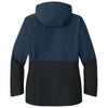 Port Authority Women's Dress Blue Navy/Deep Black Insulated Heavy Ripstop Jacket