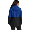 Port Authority Women's True Royal/Deep Black Insulated Heavy Ripstop Jacket