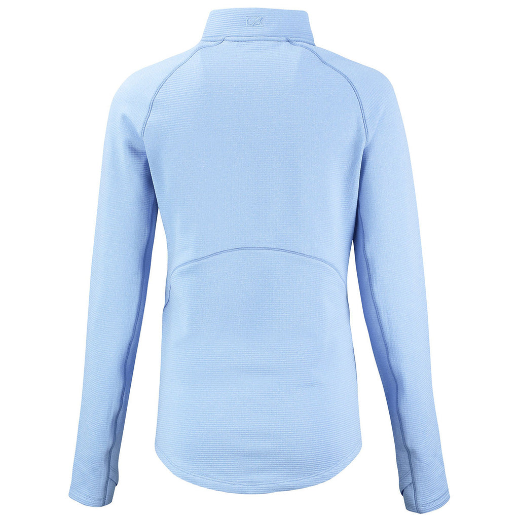 Cutter & Buck Women's Atlas Heather Peshastin Eco Recycled Half Zip Pullover