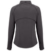 Cutter & Buck Women's Black Heather Peshastin Fleece Recycled Full Zip Jacket