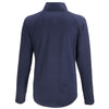 Cutter & Buck Women's Navy Blue Coastline Epic Comfort Recycled Quarter Zip