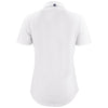 Cutter & Buck Women's White Advantage Refresh Epic Confidence Recycled Tri-Blend Pique Polo