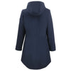 Cutter & Buck Women's Navy Blue Camano Everyday Stretch Recycled Water Resistant Jacket
