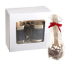 Leeman Grey Casablanca Coffee Cups and Hot Cocoa Gift Set