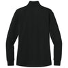 Port Authority Women's Deep Black Wearever Signature Double Pique 1/4-Zip