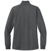Port Authority Women's Storm Grey Wearever Signature Double Pique 1/4-Zip