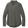 Port Authority Women's Grey Steel C-FREE Cypress 1/4 Zip