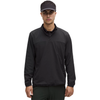 Lululemon Men's Black Windproof Golf Pullover Quarter-Zip Jacket