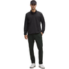 Lululemon Men's Black Windproof Golf Pullover Quarter-Zip Jacket