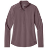 OGIO Women's Ashen Plum Regain 1/2-Zip
