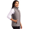 Clique Women's Pure Slate Elevation Eco Full Zip Puffer Vest
