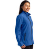 Clique Women's Royal Blue/Black Tempo Stretch Full Zip Softshell Jacket