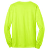 Port & Company Men's Safety Green Tall Long Sleeve Core Blend Tee