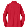 Sport-Tek Women's True Red 1/4-Zip Sweatshirt