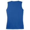 Sport-Tek Women's True Royal Sleeveless PosiCharge Competitor V-Neck Tee