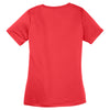 Sport-Tek Women's Hot Coral PosiCharge Competitor V-Neck Tee
