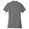 Sport-Tek Women's Dark Smoke Grey Embossed PosiCharge Tough Polo